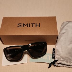 SMITH Black Sunglasses with Pouch